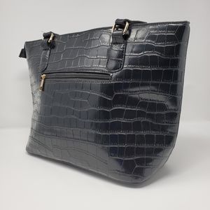 Women printed leather bag